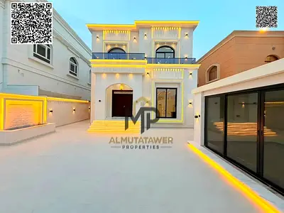 A dream villa in Al Muwaihat 2 featuring a classic design—perfect for those seeking a prime location in Ajman close to all amenities. Includes a swimm
