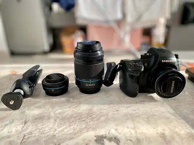 Samsung NX1 camera+3 Lens
