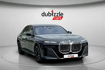 AED 5318/month | 2023 BMW 7-Series 760i | GCC Specs | Ref#522590