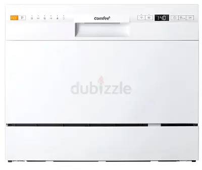 Comfee Compact Dishwasher 6 Place Settings Wi-Fi White