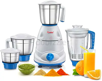 Prestige Atlas Plus 750W Juicer Mixer Grinder – 4 Jars