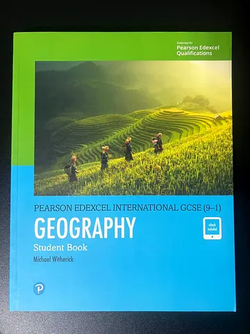 Pearson Edexcel IGSCE book-Geography