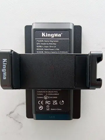 KingMa Vlog Screen / Phone Holder with Built-in Battery (Used)