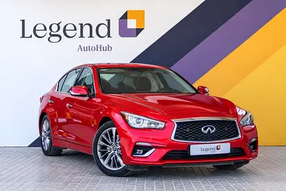 2024 Infiniti Q50 Luxe l AED 1,392 Monthly | GCC | Free Courtesy Car Included | 3 Months Warranty