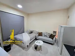Luxury second-occupancy studio with separate kitchen and open view. Fully furnished. ✨ Ajman, Al M