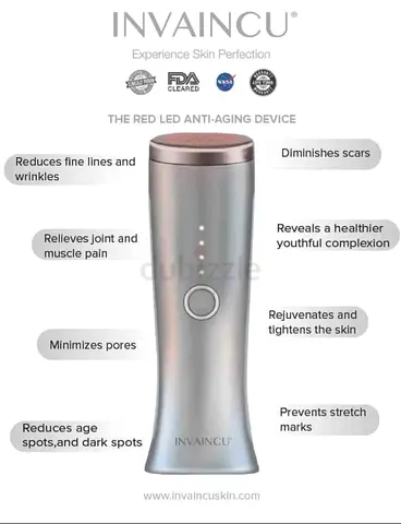 Invaincu Red LED Anti-Aging Device - Excellent Condition