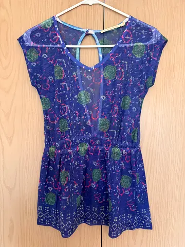 Rapsodia lightweight printed blouse - size S