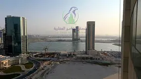 Two Bedroom Apartment for Annual Rent in Al Mamzar Sharjah with Sea View Three Bathrooms and Laundry
