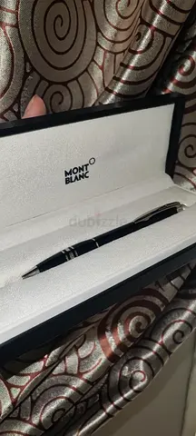 Brand New Montblanc StarWalker Black Resin Platinum Ballpoint Pen – With Box
