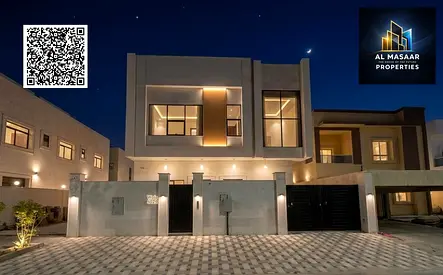 AED 120,000 – Smart Villa (First Occupant) for Rent in Al Zahia | 6 Master Bedrooms | Majlis | Two Kitchens
