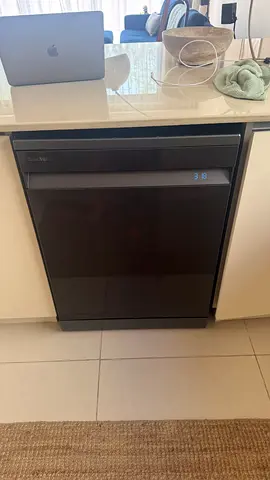 Samsung DW60A8050FG 14-Place Smart Dishwasher, 3 Rack, Black Stainless