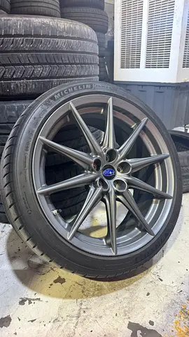 Subaru R18 wheels