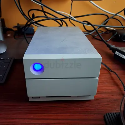 LaCie 2big/2-bay External RAID Drive Enclosure (grey) - good condition