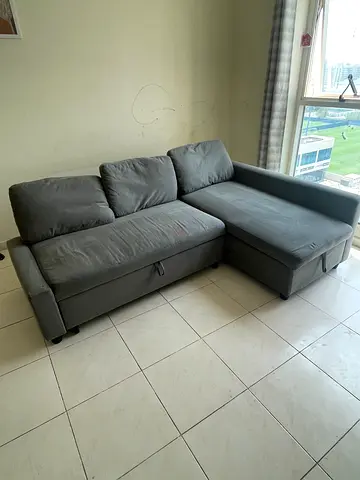 CORNER SOFA BED W/STORAGE!! MUST GO ASAP BY 25th OCT