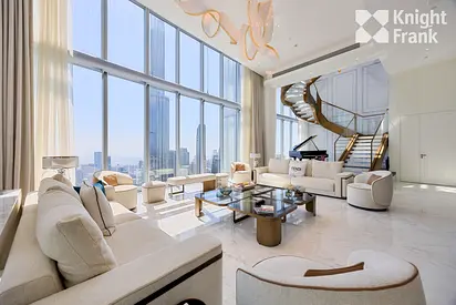 Furnished | Custom Penthouse | Burj Khalifa View