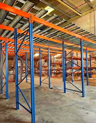 Maximize your storage capacity with a Heavy-Duty Used Mezzanine Floor