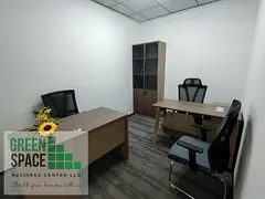Fully Furnished Office with Free Chiller, DEWA, WIFI | Conference Room etc.