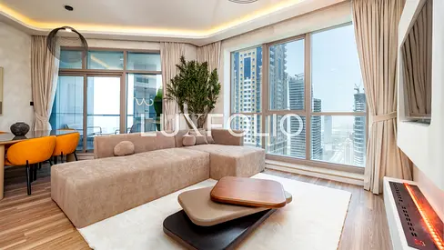 Luxury | High Floor | Palm, Marina & Sea Views | Smart Home!