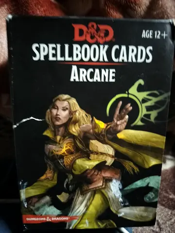 D&D Spellbook Cards: Arcane (Dungeons & Dragons) — Boxed Set