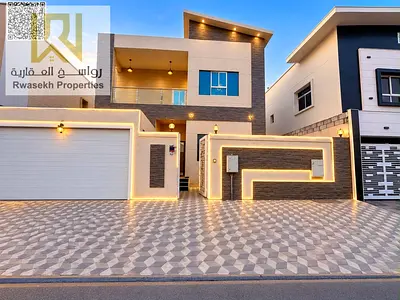 فيلا فاخرة 5 غرف للإيجار في الياسمين عجمان | مجلس واسع | كراج أوتوماتيكي