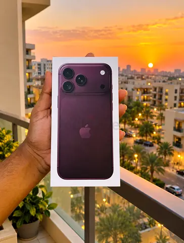 Iphone 18 pro max 1TB physical sim burgundy