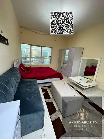 Beautiful studio for sale in Orient Towers, Al Liwara 2, Al Bustan. 540 sq ft, fully furnished, prime location, close to all amenities.