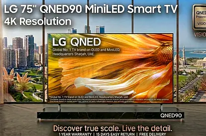 LG 75" QNED90 MiniLED 4K Smart TV - Excellent Condition