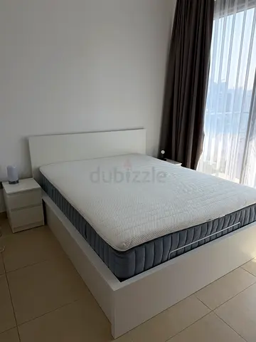 IKEA Bed 160x200 + Mattress & Topper