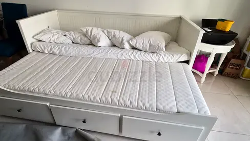 IKEA HEMNES Daybed frame (White) – For Parts / Repair / As-Is