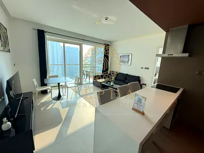 Furnished 1BR Apartment | West Avenue | Marina & City View