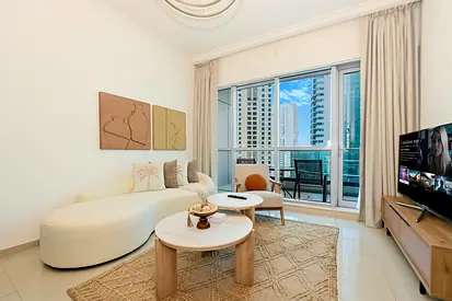 Modern 1BR l High Floor | Dubai Marina
