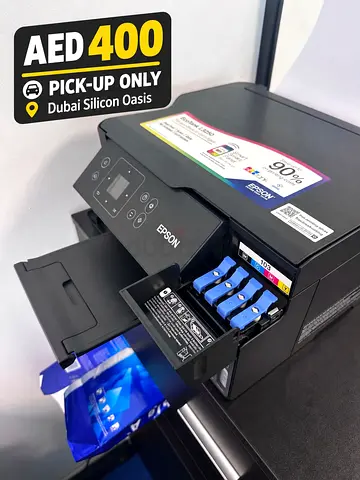 Epson printer ecotank L3560 - Lightly Used, AED 400