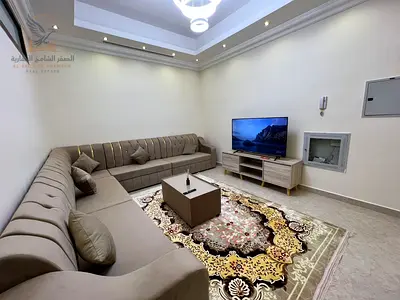 شقه مفروشه غرفتين وصاله الروضه3جاهزه تماما للسكن