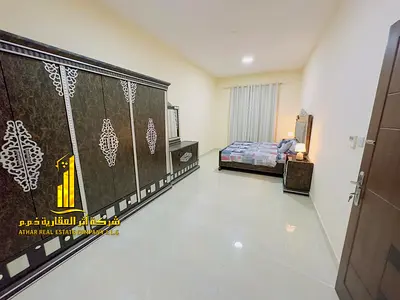 ✨ A luxurious, spacious 2-bedroom + living room apartment for monthly rent in Al Rashidiya 3—located behind Al Ittihad Center and near the Ajman Corni