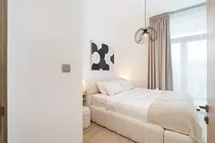 Chic 2BHK Retreat with Marina Views by Czechin