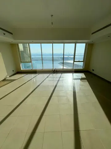 3BR + Maid’s Room in Al Mamzar | First Row on the Lake | Front View | Free AC, Gym, Pool & Parking