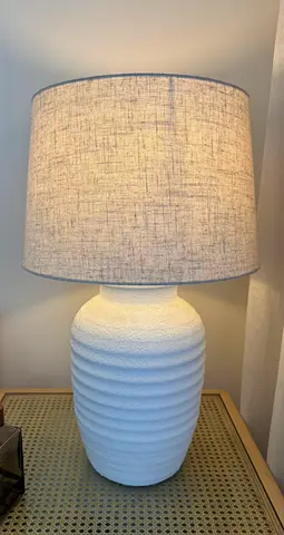 Textured Ceramic Table Lamp