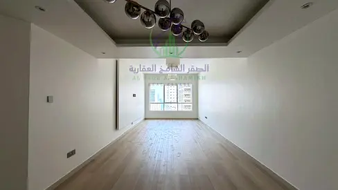 Two Bedroom Apartment for Annual Rent in Al Khan Sharjah with Sea View Premium Finishes Free AC Automatic Parking Gym and Pool