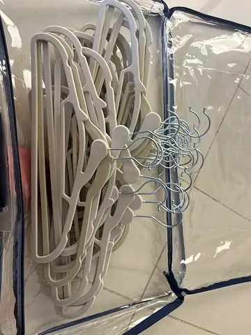 Classifieds: Set of 33 Non-Slip Velvet Clothes Hangers — Light Grey ...