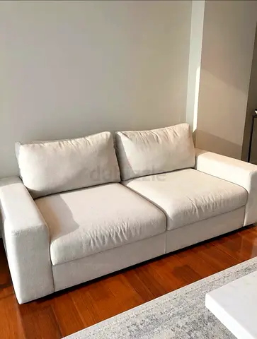 IKEA vimle Two Seater Sofa Bed Beige