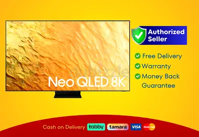 Samsung 75 inch TV Smart Neo QLED  - 8K, | Warranty | FREE Delivery |
