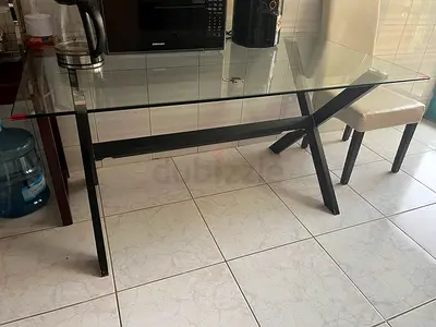 Glass table