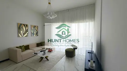 Turnkey 1BR | FF | High Floor | Mag Townhouse View