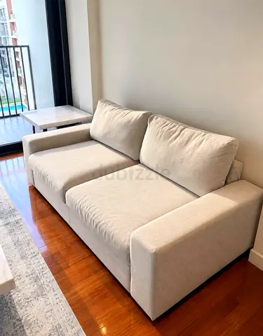 IKEA vimle Two Seater Sofa Bed Beige