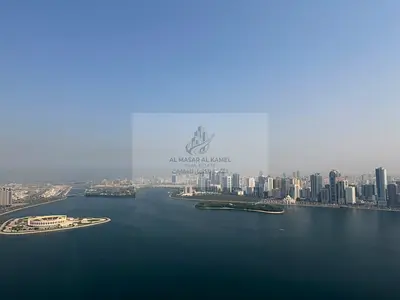 FULL PANORAMIC SEA VIEW | 3BR + MAJLIS | DINING ROOM | MAID’S ROOM | 2 BALCONIES | AL MAJAZ 3