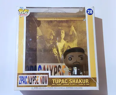 Funko Pop Albums Tupac #28 2Pacalypse Now Sealed