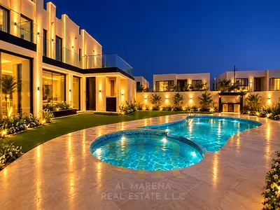 ** فرصة سكنية واستثمارية استثنائية | فيلا كورنر سوبر مودرن شاملة الفرش والخدمات بالزوراء - عجمان ** احصل على تجربة سكنية فاخرة احصل على تجربة سكنية **