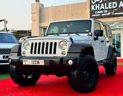جيب رانجلر Unlimited Sport 2018 خليجي بدون صبغ بحالة الوكالة التامة وسعر عرض ممتاز.