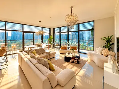 Large 3BR + Maid | Fully Furnished | Park View | High Floor