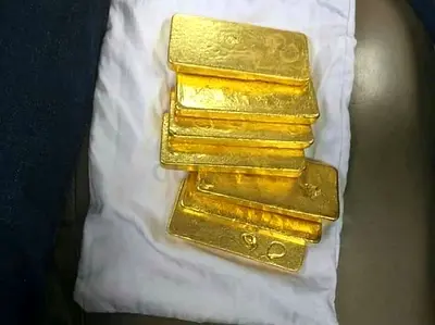 Lot of small gold bars —